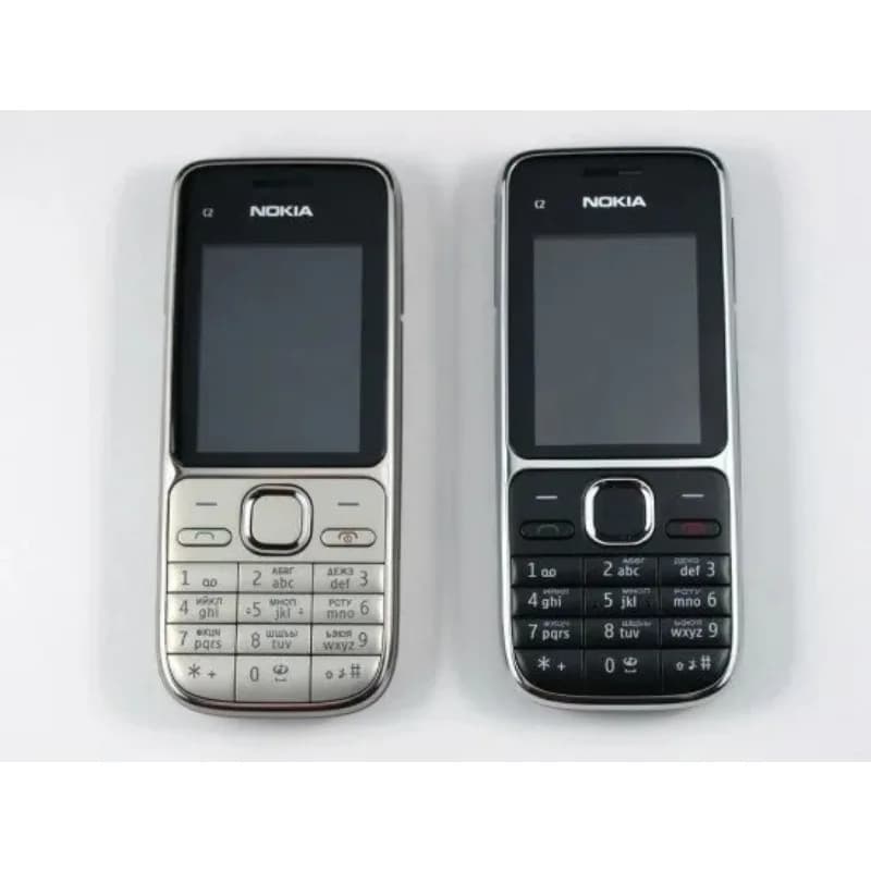 Refurbished Nokia C2-01 Network Unlocked Mobile Phone 3.15MP Camera 3G Multi Language Russian Arabic Hebrew  Package Cellphone