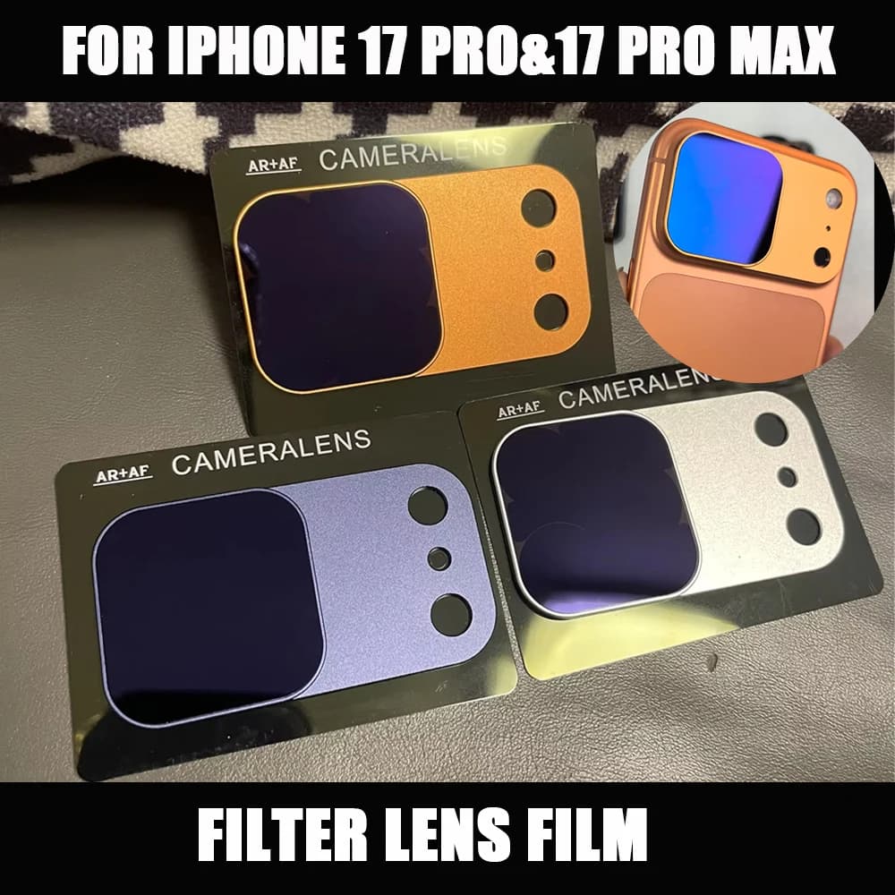 AntiExposure Filter For Iphone 17-18pro/Promax All Inclusive Lens Film ND Magnetic Camera Lens Protector Photography Accessories