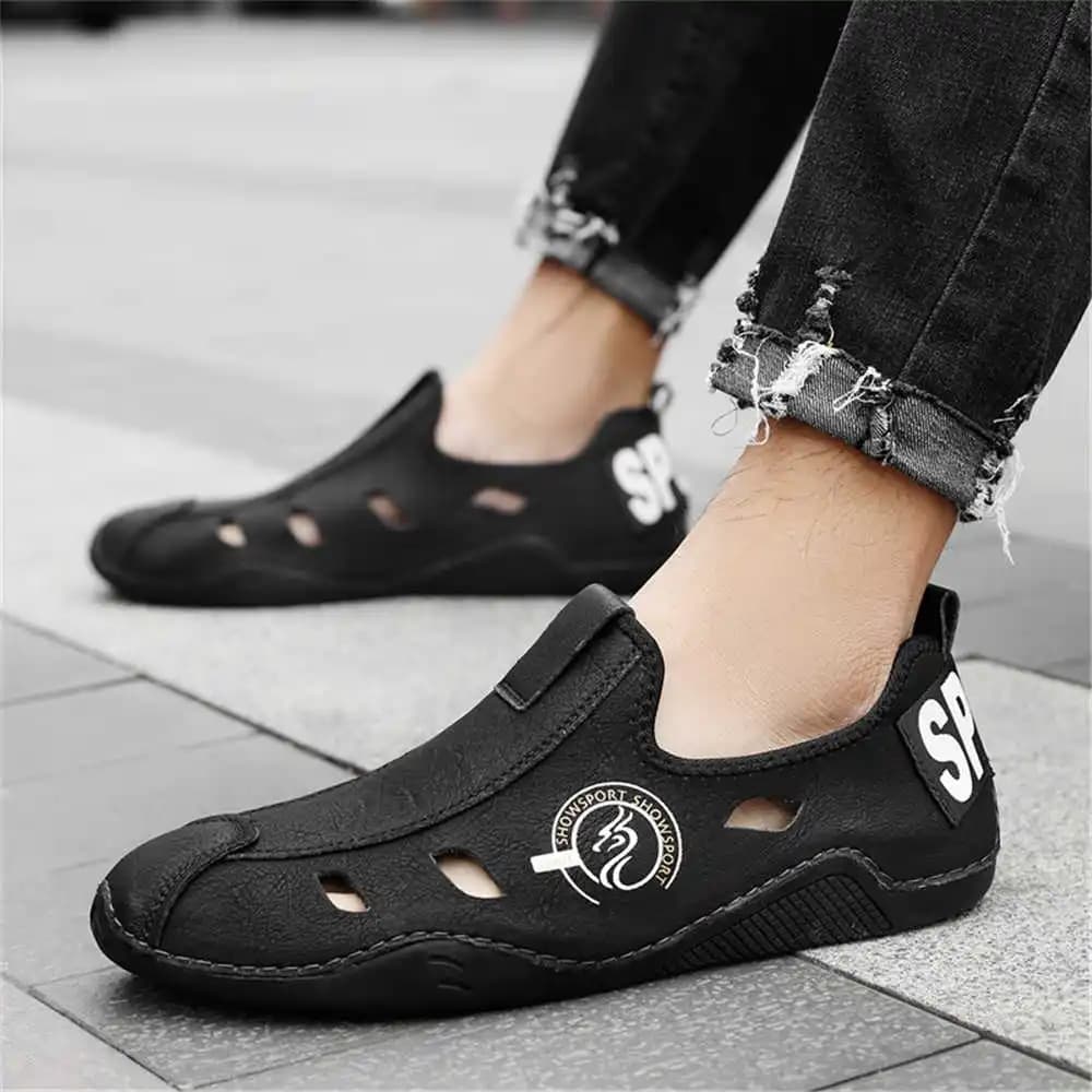 Spring-autumn Demi-season Big Size Shoes For Men 49 50 Woven Yellow Basketball Man Spring Autumn Sneakers Sport Traning