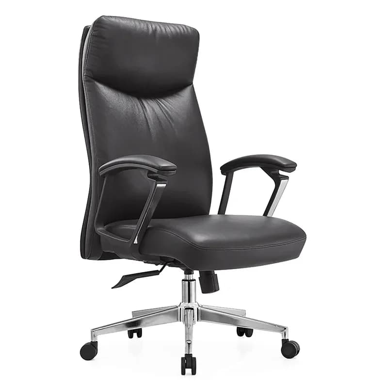 Ergonomic Computer Chair Home Office Leather Boss Chair Comfortable Sedentary Business Executive Manager Desk Seat