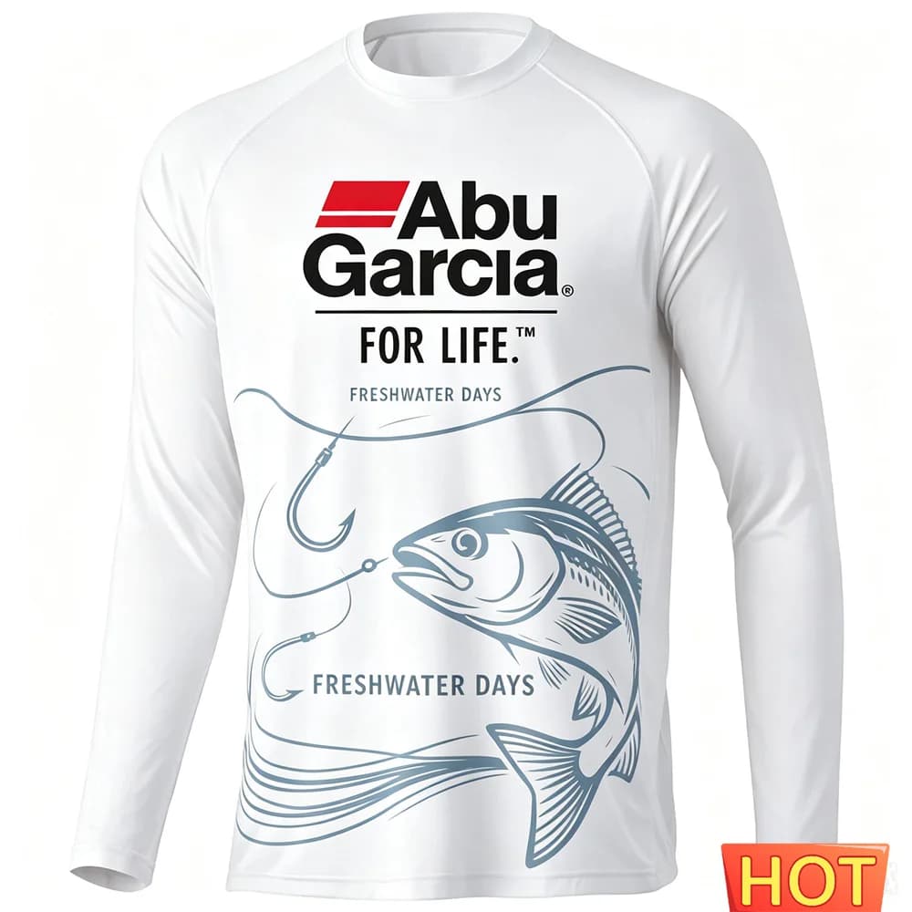 Autumn Outdoor Men's Fishing Long Sleeved T-shirt Sunscreen Comfortable Men Wild Fishing T-shirt Comfort T-shirts Men's Clothes