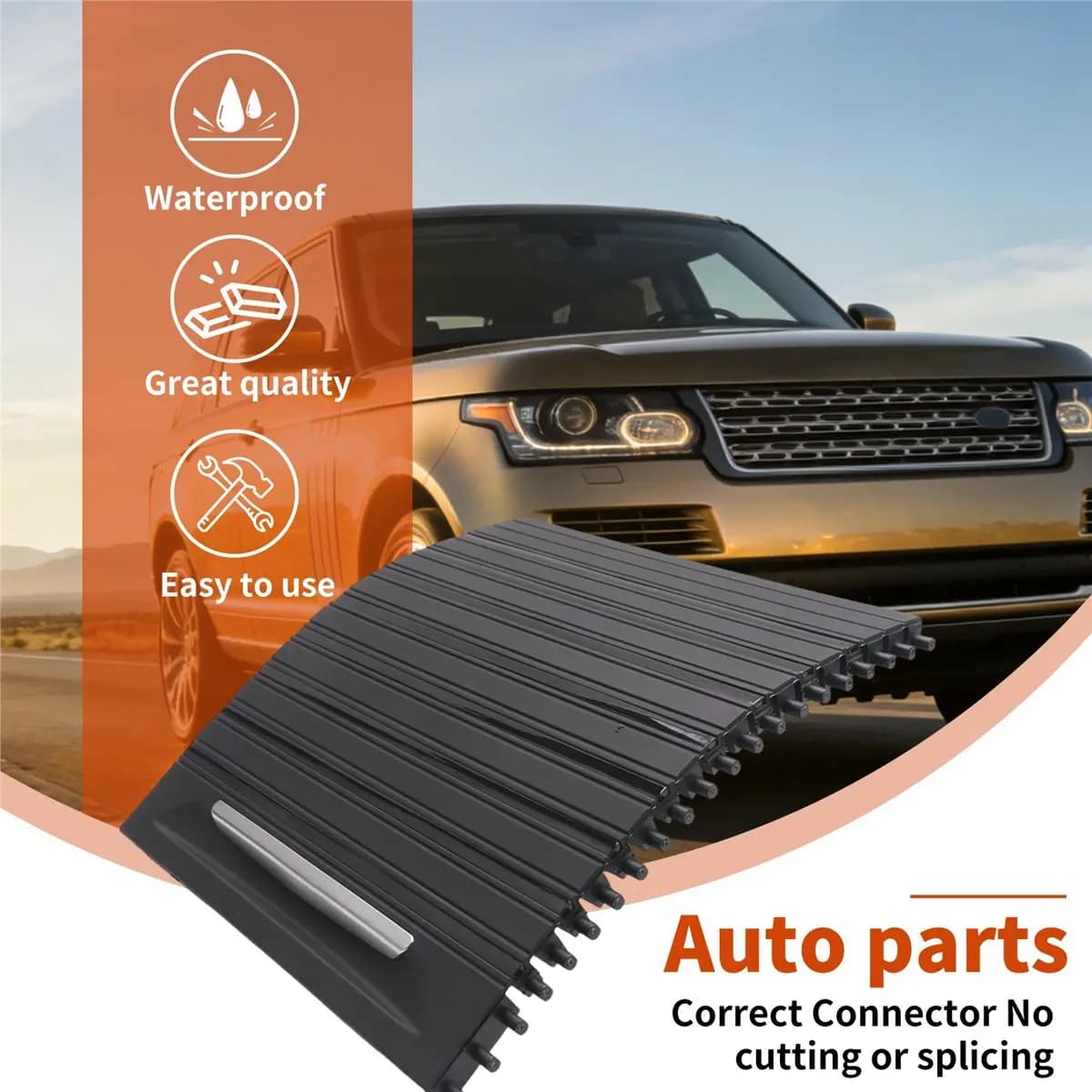 #57O Automotive Parts & Accessories,Car Water Cup Holder Sliding Roller Blind for BMW X5 F15 51169251973 (Black)