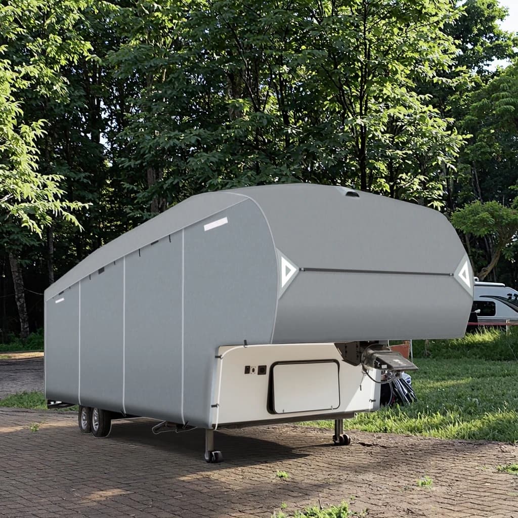 5th Wheel RV Caravan Cover, Camper Cover For 41-44 Feet Motorhome Travel Trailer, Come With Maintenance Accessory