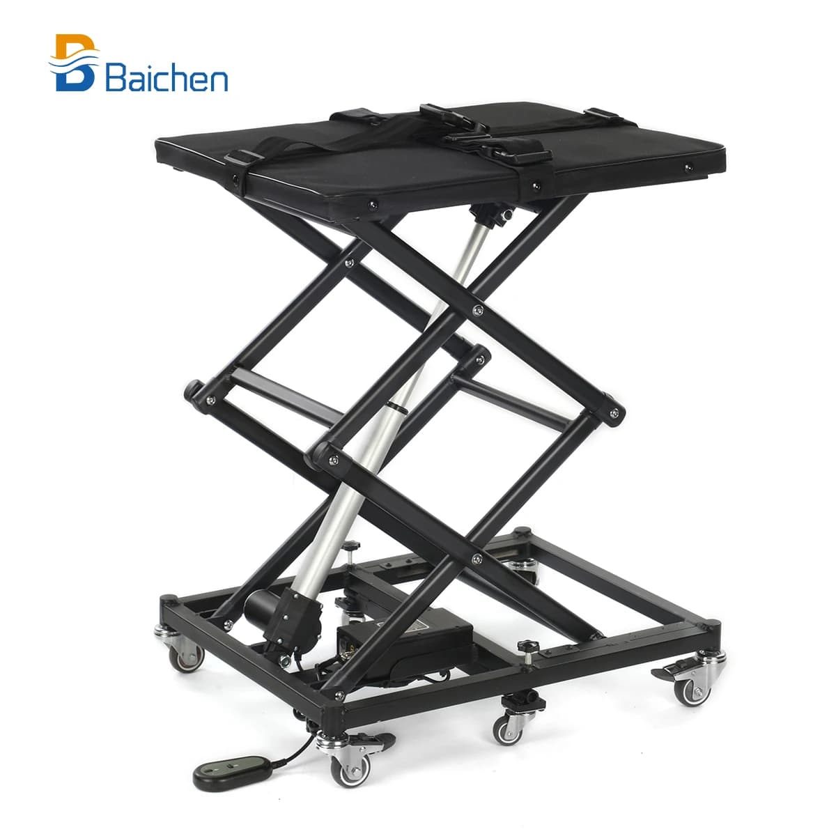 Super Light Wheelchair Electric Scissor Lift Portable Wheelchair Hoist with Remote Control Electric Wheelchair Lift