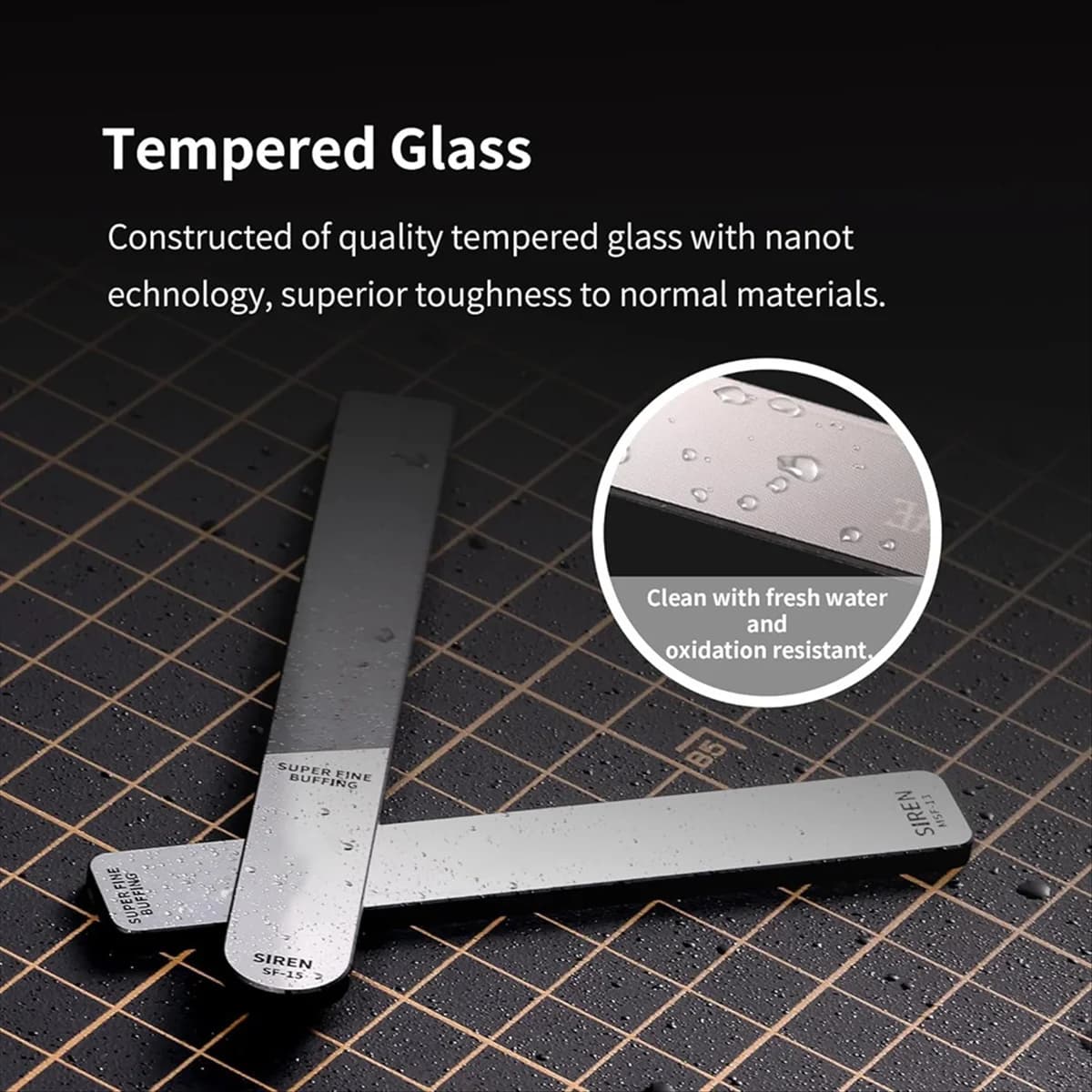 ABNJ Mirror Polishing File-for Models, Resin, Glass, Sandpaper Alternative, DIY Home Improvement, Detailing & Hobby Craft
