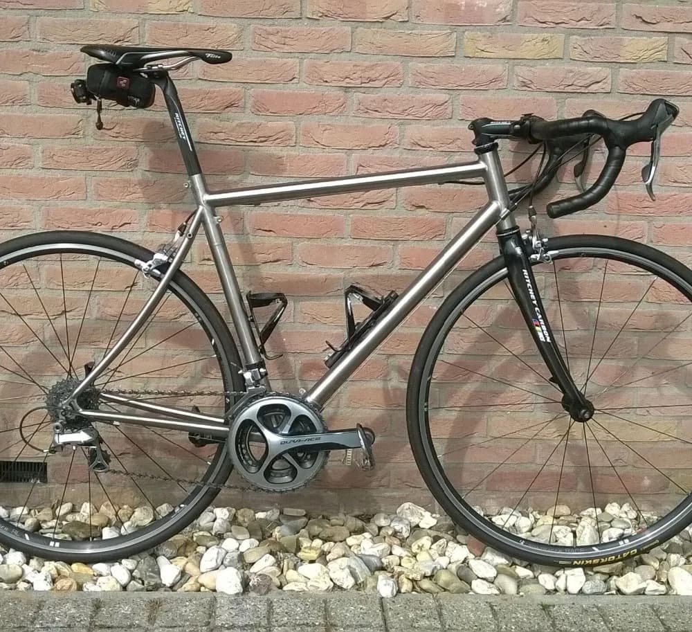XACD Custom 29 In Disc Brake Titanium Road Bike Frame With Detachable Design-XACD Ti Bicycle Frame