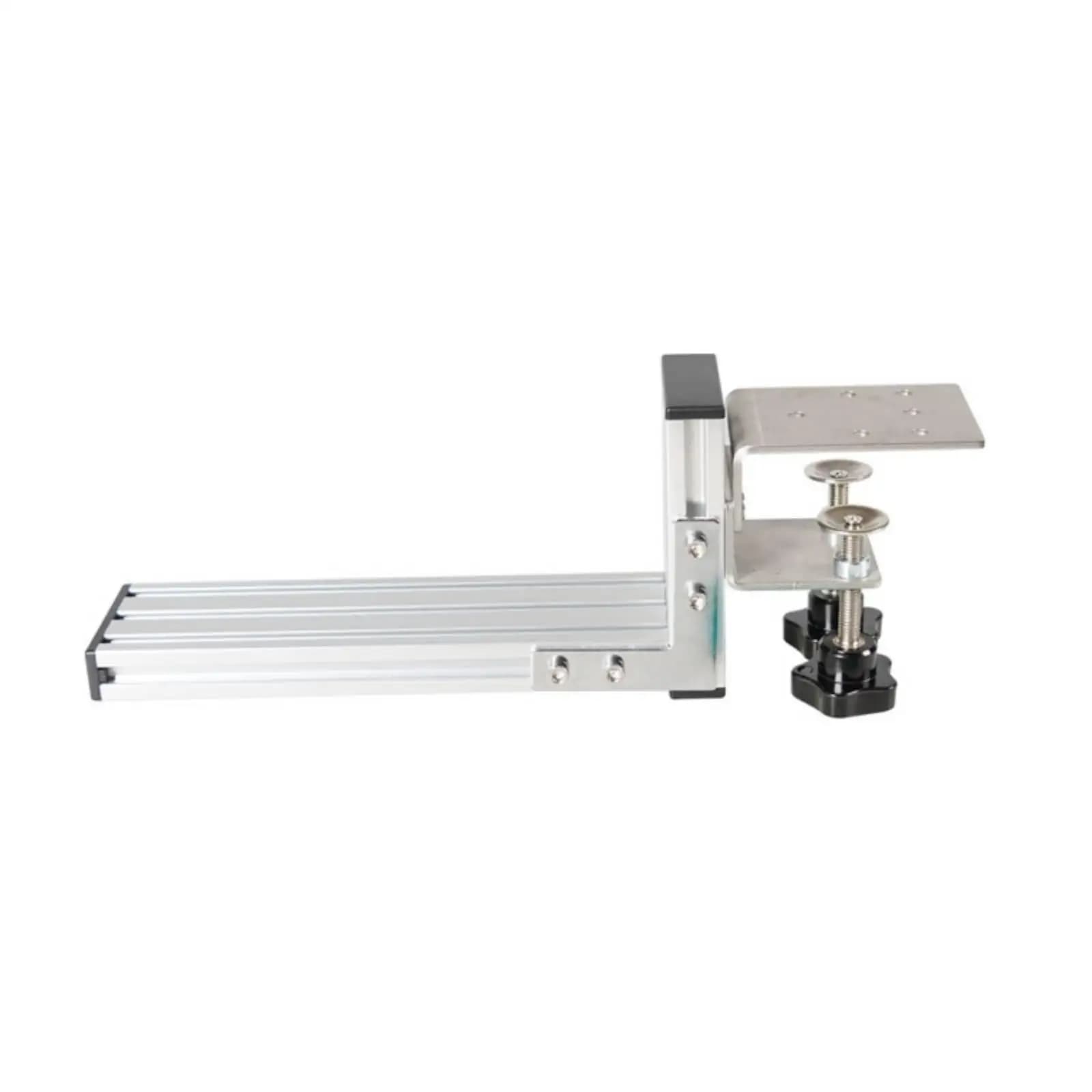 L-Shaped Bracket with Mounting Plates Firm Handbrake Mount Bracket