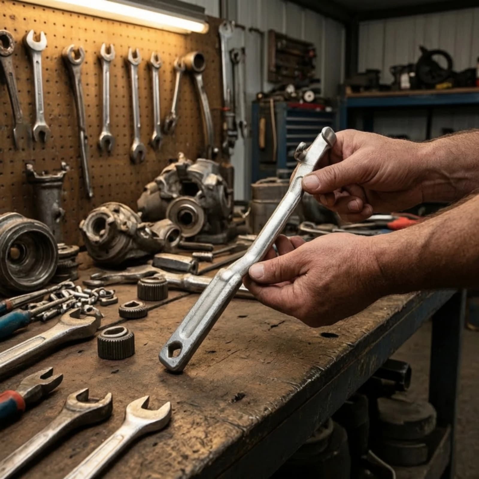 Wrench Extension Bar Heavy-Duty Extension Bar with Square Drive Wrench Extender Tool Textured Grip Long-Handled for Mechanics