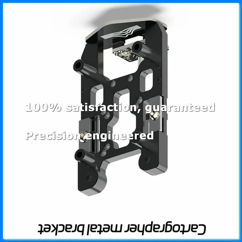 Cartographer IDM Scanner Levelling Sensor CNC Metal Bracket for 2.4/Trident 3D Printer Beacon 6061Aluminium-A07G