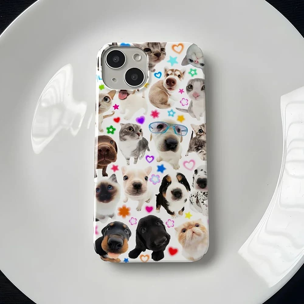 Oil Painted  ArtSplashing Ink Colored Polka Dot Jelly Phone Case For iPhone 17 AIR 16 15 14 13 PRO MAX PLUS Dustproof Cover