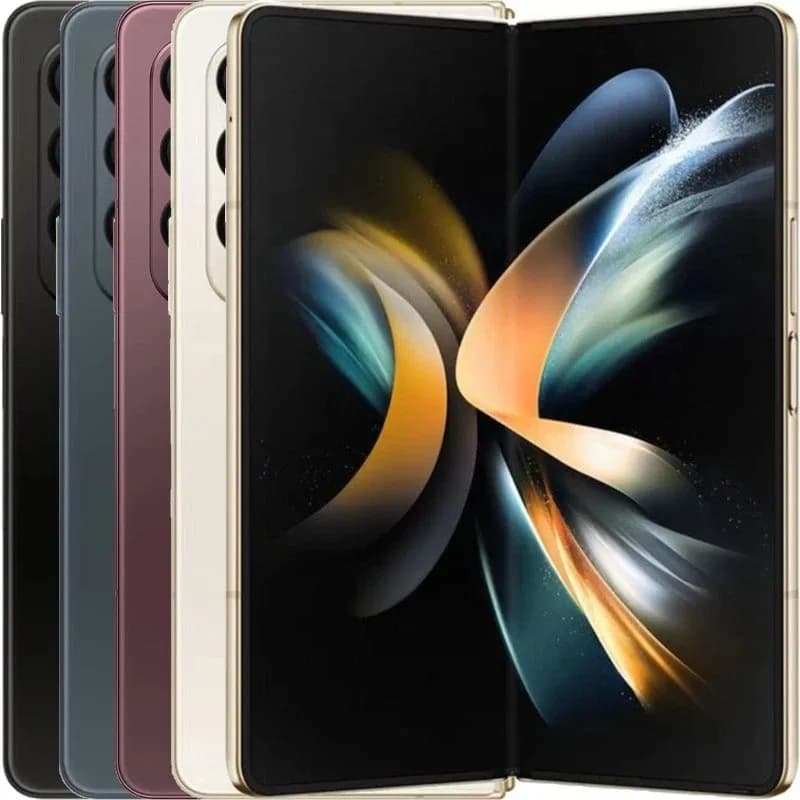 Refurbished Samsung Galaxy Z Fold 4 5G Unlocked Foldable Smartphone 7.6" AMOLED Support NFC Dual SIM Card Second Hand Cell Phone