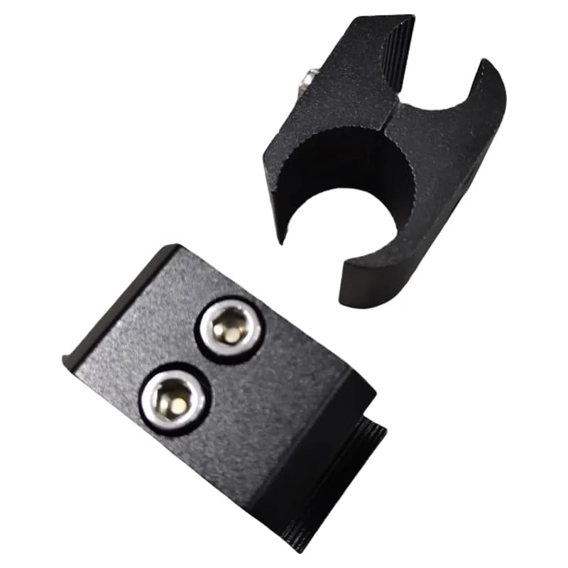Universal Mounting Accessories for Sports Wheelchair Tubes, Made of T6 Aluminum Alloy, Sturdy and Durable, Available in Multiple Sizes: 22/25/32mm, One Piece