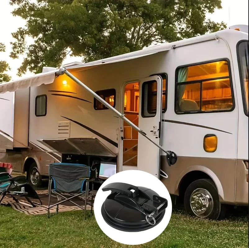 2pcs Heavy Duty Suction Cups Black/White Outdoor Travel RV Camping Awning Sunshade Canopy Lock Suction Cup Replacement Accessori