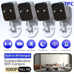 USB-Powered 2.4GHz WiFi Security Camera — view 1
