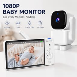 1080p Family Video Monitor with VOX and Zoom Listing — view 1
