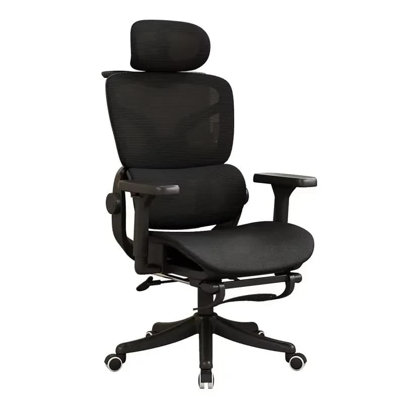 STLF Ergonomic mesh office chair, waist support, height adjustable, reclining, computer game chair, comfortable home office