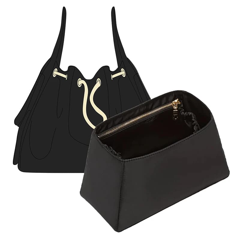 Nylon Bag Organizer Insert For 25bag Durable Fashion Wateproof Gift Bag Support Storage Inner Modification Bag Accessories